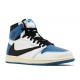 FRAGMENT DESIGN X TRAVIS SCOTT X AIR JORDAN 1 RETRO HIGH  Scarpe dh3227 105