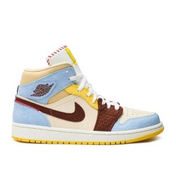 MAISON CHATEAU ROUGE X AIR JORDAN 1 MID SE FEARLESS  Scarpe cu2803 200