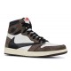 TRAVIS SCOTT X AIR JORDAN 1 RETRO HIGH OG MOCHA  Scarpe cd4487 100