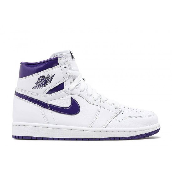 WMNS AIR JORDAN 1 HIGH OG COURT PURPLE  Scarpe cd0461 151