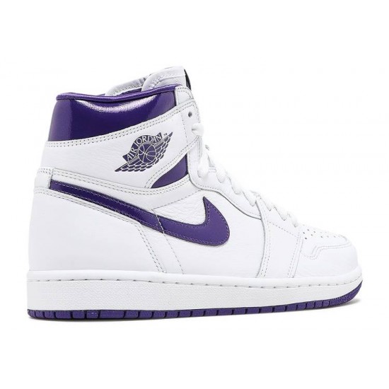 WMNS AIR JORDAN 1 HIGH OG COURT PURPLE  Scarpe cd0461 151