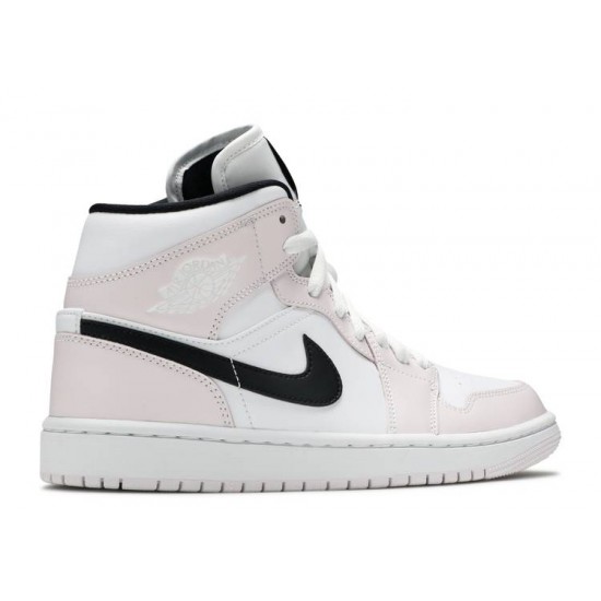 WMNS AIR JORDAN 1 MID BARELY ROSE  Scarpe bq6472 500