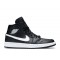 WMNS AIR JORDAN 1 MID BLACK WHITE  Scarpe bq6472 011