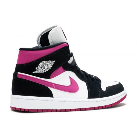 WMNS AIR JORDAN 1 MID CACTUS FLOWER  Scarpe bq6472 005