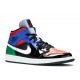 WMNS AIR JORDAN 1 MID SE MULTI PATENT  Scarpe cv5276 001