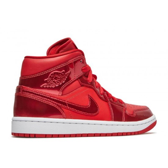 WMNS AIR JORDAN 1 MID SE UNIVERSITY RED POMEGRANATE  Scarpe dh5894 600