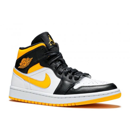 WMNS AIR JORDAN 1 MID SE WHITE LASER ORANGE  Scarpe cv5276 107