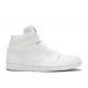 WMNS AIR JORDAN 1 MID WHITE IVORY  Scarpe bq6472 112