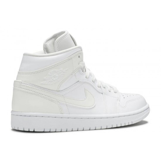 WMNS AIR JORDAN 1 MID WHITE IVORY  Scarpe bq6472 112