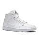 WMNS AIR JORDAN 1 MID WHITE SNAKESKIN  Scarpe bq6472 110