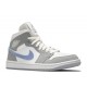 WMNS AIR JORDAN 1 MID WOLF GREY ALUMINUM  Scarpe bq6472 105