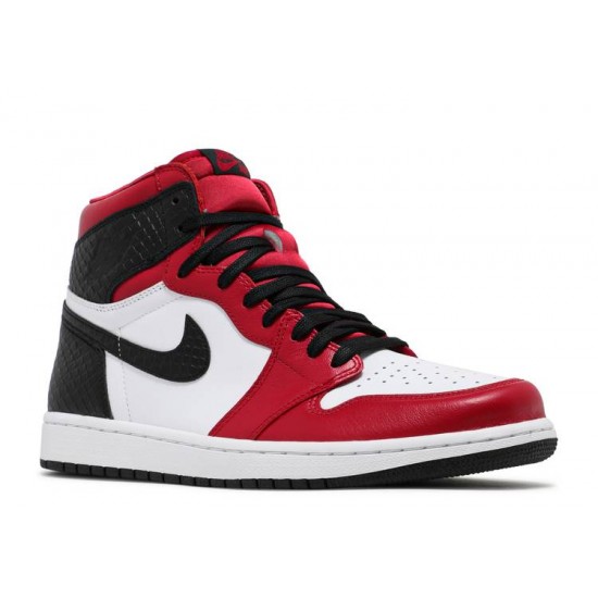 WMNS AIR JORDAN 1 RETRO HIGH OG SATIN RED  Scarpe cd0461 601