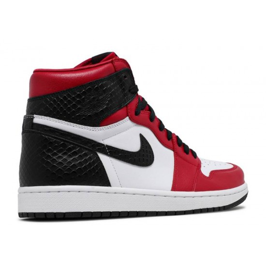 WMNS AIR JORDAN 1 RETRO HIGH OG SATIN RED  Scarpe cd0461 601