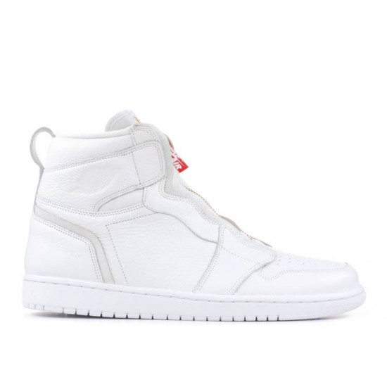 WMNS AIR JORDAN 1 RETRO HIGH ZIP WHITE  Scarpe aq3742 116 