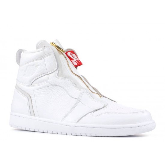 WMNS AIR JORDAN 1 RETRO HIGH ZIP WHITE  Scarpe aq3742 116 