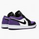 Donna/Uomo Air Jordan 1 Low Court Purple 553558-125 Scarpe Da Ginnastica