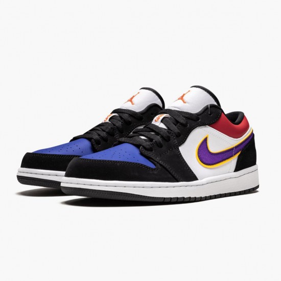 Donna/Uomo Air Jordan 1 Low Lakers Top 3 CJ9216-051 Scarpe Da Ginnastica