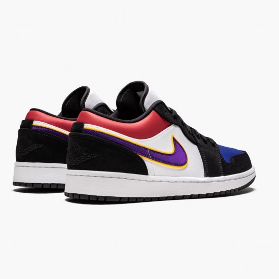 Donna/Uomo Air Jordan 1 Low Lakers Top 3 CJ9216-051 Scarpe Da Ginnastica