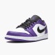 Donna/Uomo Air Jordan 1 Retro Low Court Purple 553558-500 Scarpe Da Ginnastica