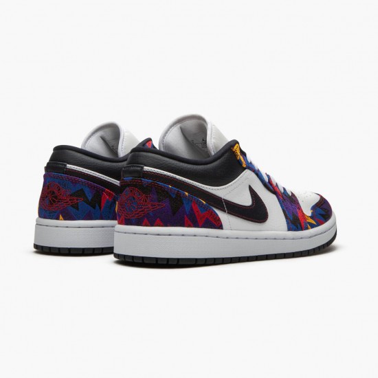 Donna/Uomo Air Jordan 1 Retro Low Nothing But Net CZ8659-100 Scarpe Da Ginnastica