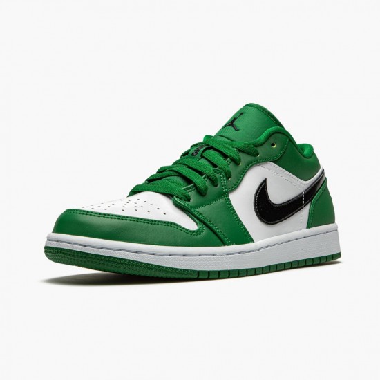 Donna/Uomo Air Jordan 1 Retro Low Pine Green 553558-301 Scarpe Da Ginnastica