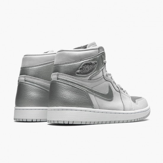 Donna/Uomo Air Jordan 1 High OG CO.JP Neutral Grey DC1788-029 Scarpe Da Ginnastica