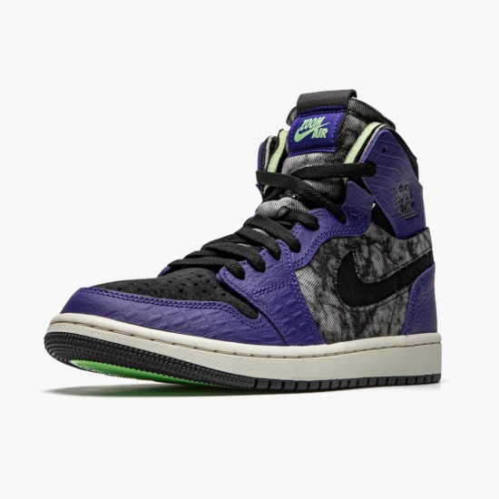 Donna/Uomo Air Jordan 1 High Zoom Air CMFT Bayou Boys DC2133-500 Scarpe Da Ginnastica