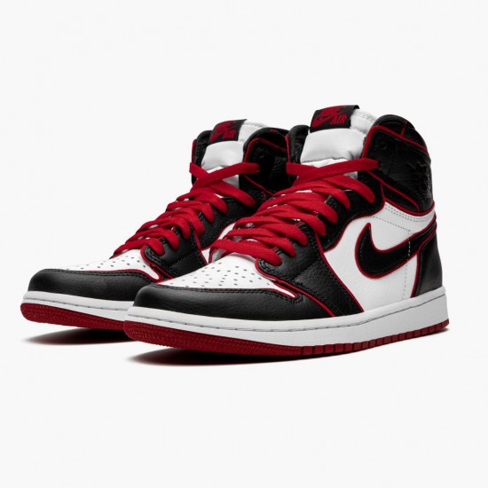 Uomo Air Jordan 1 Retro High OG Bloodline 555088-062 Scarpe Da Ginnastica