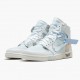 Uomo Air Jordan 1 Retro High Off-White White AQ0818-100 Scarpe Da Ginnastica