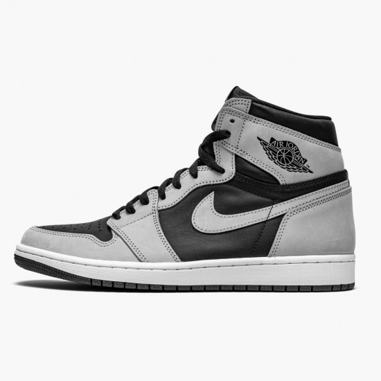 Donna/Uomo Air Jordan 1 Retro High Shadow 2.0 555088-035 Scarpe Da Ginnastica