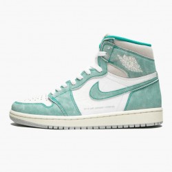 Donna/Uomo Air Jordan 1 Retro High Turbo Green 555088-311 Scarpe Da Ginnastica