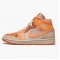 Donna/Uomo Air Jordan 1 Mid Apricot Orange Apricot Agate Terra Blush DH4270-800 Scarpe Da Ginnastica