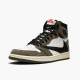 Donna/Uomo Air Jordan 1 High OG TS SP Travis Scott CD4487-100 Scarpe Da Ginnastica