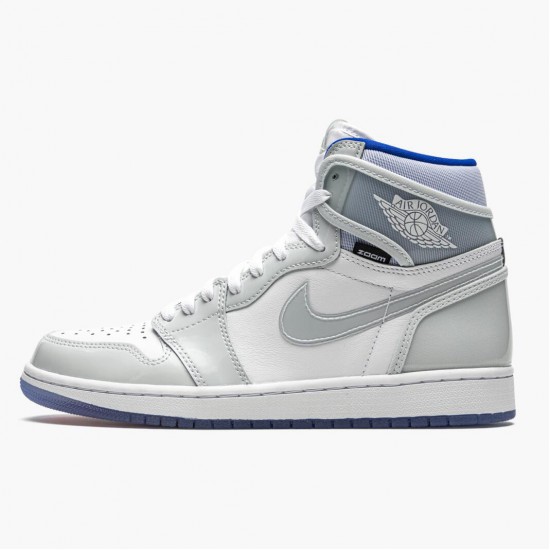 Uomo Air Jordan 1 High Zoom Racer Blue CK6637-104 Scarpe Da Ginnastica