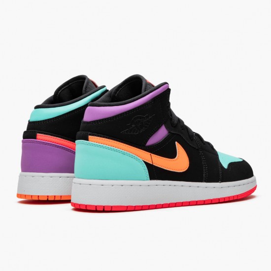 Donna/Uomo Air Jordan 1 Mid Candy 554725-083 Scarpe Da Ginnastica