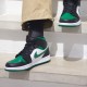 Uomo Air Jordan 1 Mid Pine Green 554724-067 Scarpe Da Ginnastica