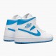 Uomo Air Jordan 1 Mid UNC BQ6472-114 Scarpe Da Ginnastica