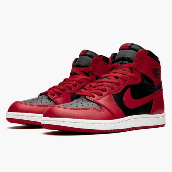 Donna/Uomo Air Jordan 1 Retro High 85 Varsity Red BQ4422-600 Scarpe Da Ginnastica