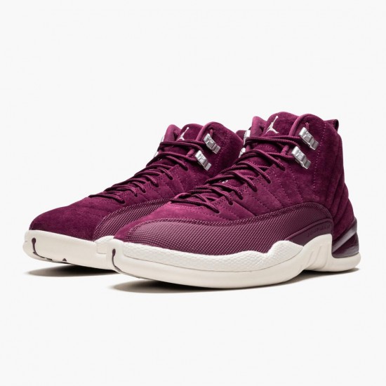 Uomo Air Jordan 12 Retro Bordeaux 130690-617 Scarpe Da Ginnastica