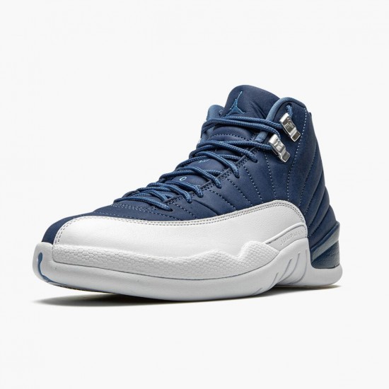 Uomo Air Jordan 12 Retro Indigo 130690-404 Scarpe Da Ginnastica