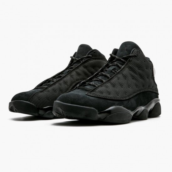 Uomo Air Jordan 13 Retro Black Cat 414571-011 Scarpe Da Ginnastica