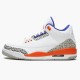 Donna/Uomo Air Jordan 3 Retro Knicks 136064-148 Scarpe Da Ginnastica