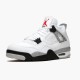 Uomo Air Jordan 4 Retro OG White CeUomot 840606-192 Scarpe Da Ginnastica