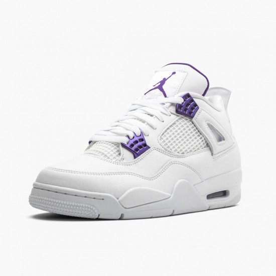 Donna/Uomo Air Jordan 4 Retro Purple CT8527-115 Scarpe Da Ginnastica