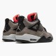 Donna/Uomo Off-White x Air Jordan 4 Retro Taupe Haze DB0732-200 Scarpe Da Ginnastica