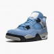 Donna/Uomo Air Jordan 4 Retro University Blue CT8527-400 Scarpe Da Ginnastica