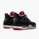 Uomo Air Jordan 4 Retro Bred 2019 Release 308497-060 Scarpe Da Ginnastica