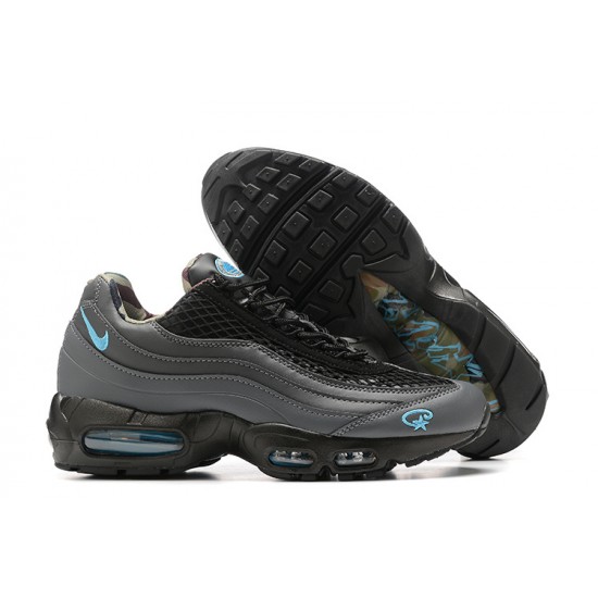 Uomo Air Max 95 TT Aegean Storm Grigio Nero FB2709-002 Scarpe Da Ginnastica