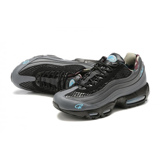 Uomo Air Max 95 TT Aegean Storm Grigio Nero FB2709-002 Scarpe Da Ginnastica