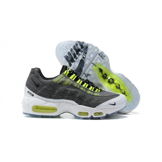 Uomo Air Max 95 TT Verde Grigio Bianco DD1871-002 Scarpe Da Ginnastica